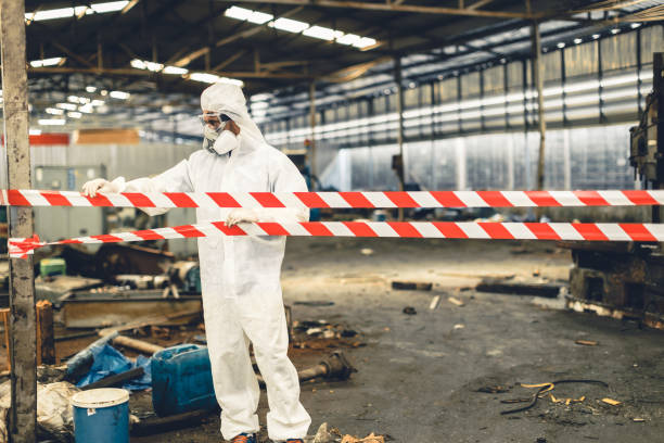 Professional Trauma Scene Cleanup technician working in Cupertino, CA